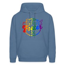 Load image into Gallery viewer, Foster Pride Hoodie - denim blue