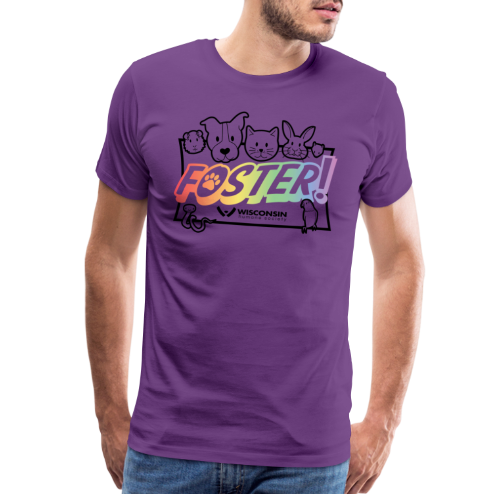 
                  
                    Foster Pride Classic Premium T-Shirt - purple
                  
                