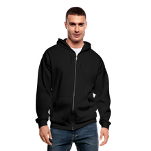 Load image into Gallery viewer, Pride Paws Gildan Heavy Blend Adult Zip Hoodie - black