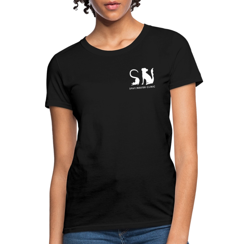 
                  
                    Spay/Neuter Clinic Contoured T-Shirt - black
                  
                
