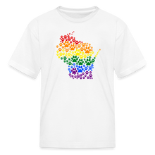 Load image into Gallery viewer, Pride Paws Kids&#39; T-Shirt - white