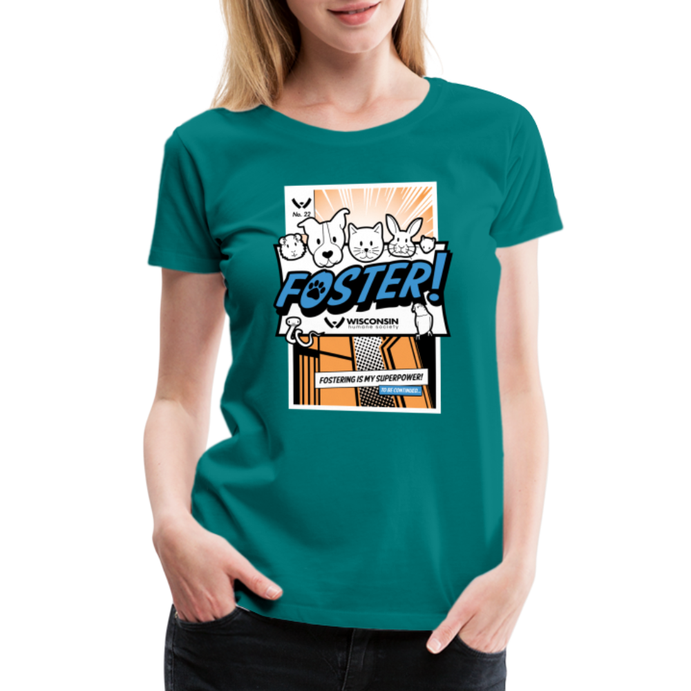 
                  
                    Foster Comic Contoured Premium T-Shirt - teal
                  
                