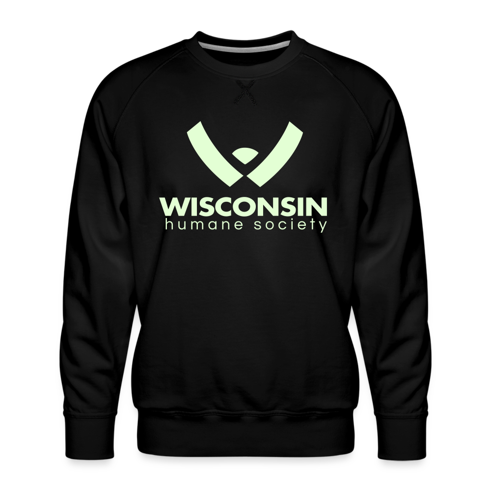 WHS Logo Glow Classic Premium Sweatshirt - black