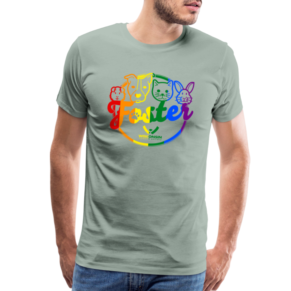 
                  
                    Foster Pride Premium T-Shirt - steel green
                  
                