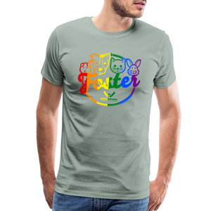 Foster Pride Premium T-Shirt - steel green