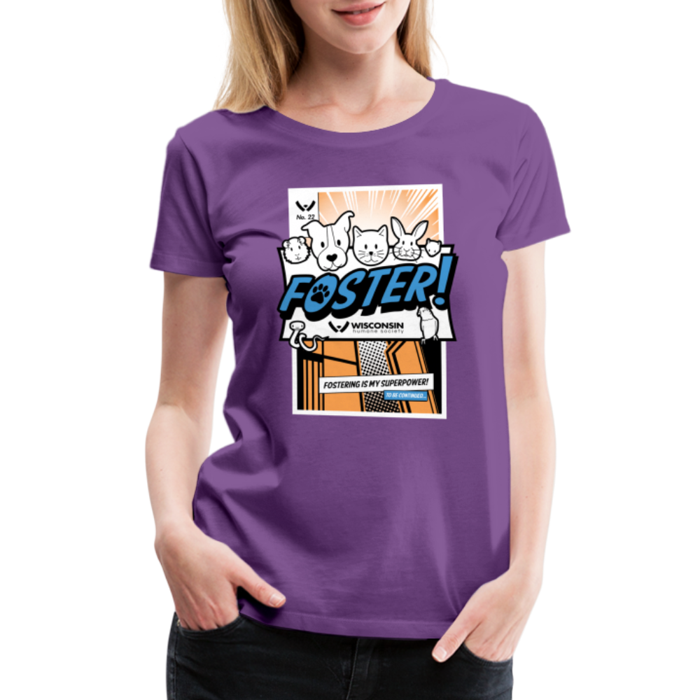 
                  
                    Foster Comic Contoured Premium T-Shirt - purple
                  
                