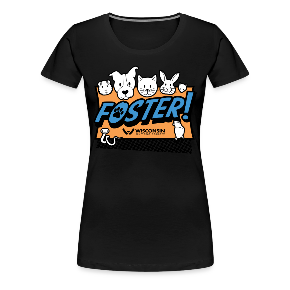 
                  
                    Foster Logo Contoured Premium T-Shirt - black
                  
                