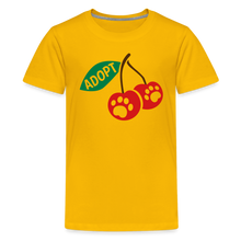 Load image into Gallery viewer, Door County Cherries Kids&#39; Premium T-Shirt - sun yellow