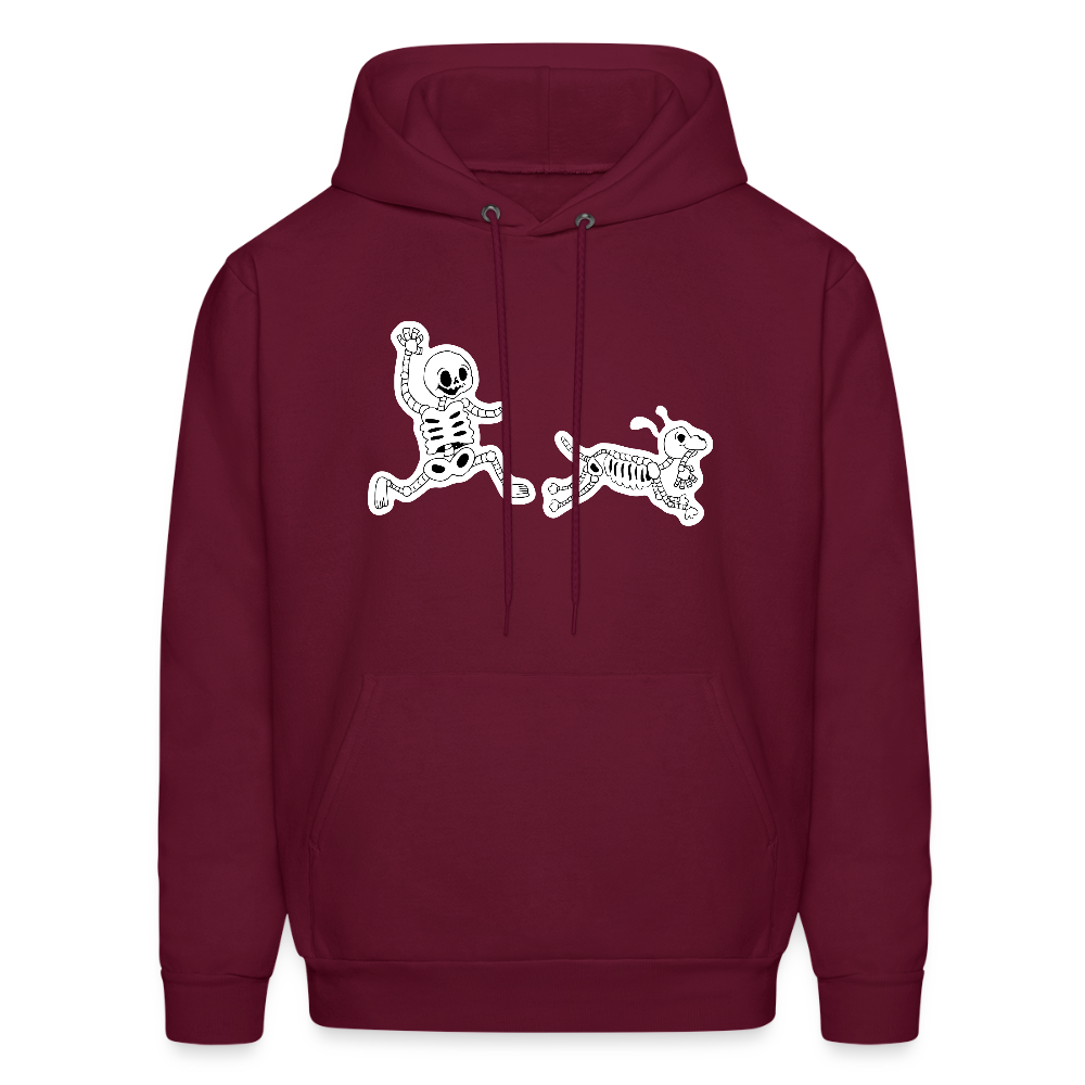 
                  
                    Skeleton Friends Hoodie - burgundy
                  
                
