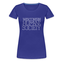 Load image into Gallery viewer, WHS 1987 Logo Contoured Premium T-Shirt - royal blue