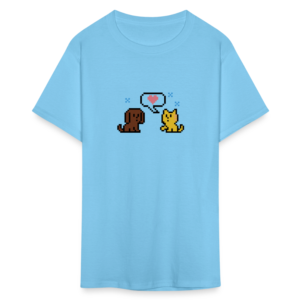 
                  
                    8-Bit Dog & Cat Classic T-Shirt - aquatic blue
                  
                