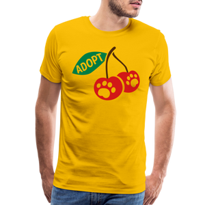 Door County Cherries Classic Premium T-Shirt - sun yellow