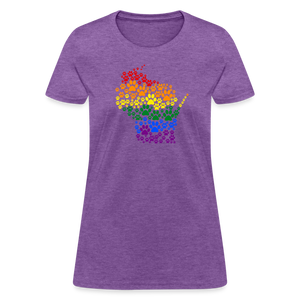 Pride Paws Classic T-Shirt - purple heather