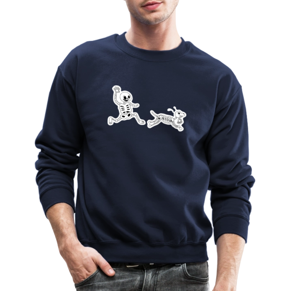 
                  
                    Skeleton Friends Crewneck Sweatshirt - navy
                  
                