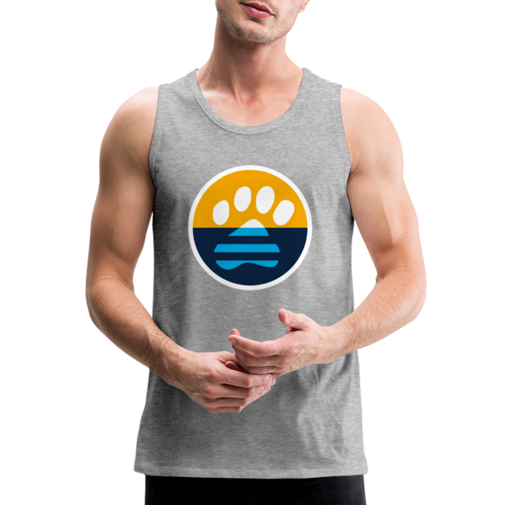 
                  
                    MKE Flag Paw Classic Premium Tank - heather gray
                  
                