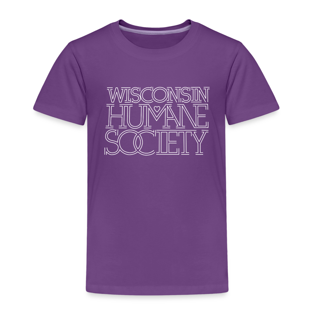 WHS 1987 Logo Toddler Premium T-Shirt - purple