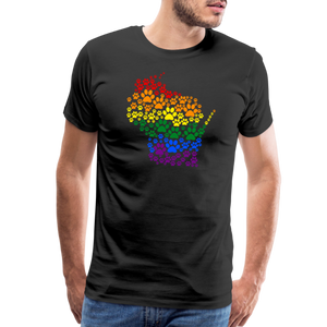 Pride Paws Classic Premium T-Shirt - black