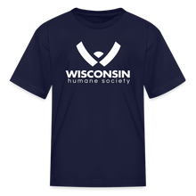 Load image into Gallery viewer, WHS Logo Kids&#39; T-Shirt - navy