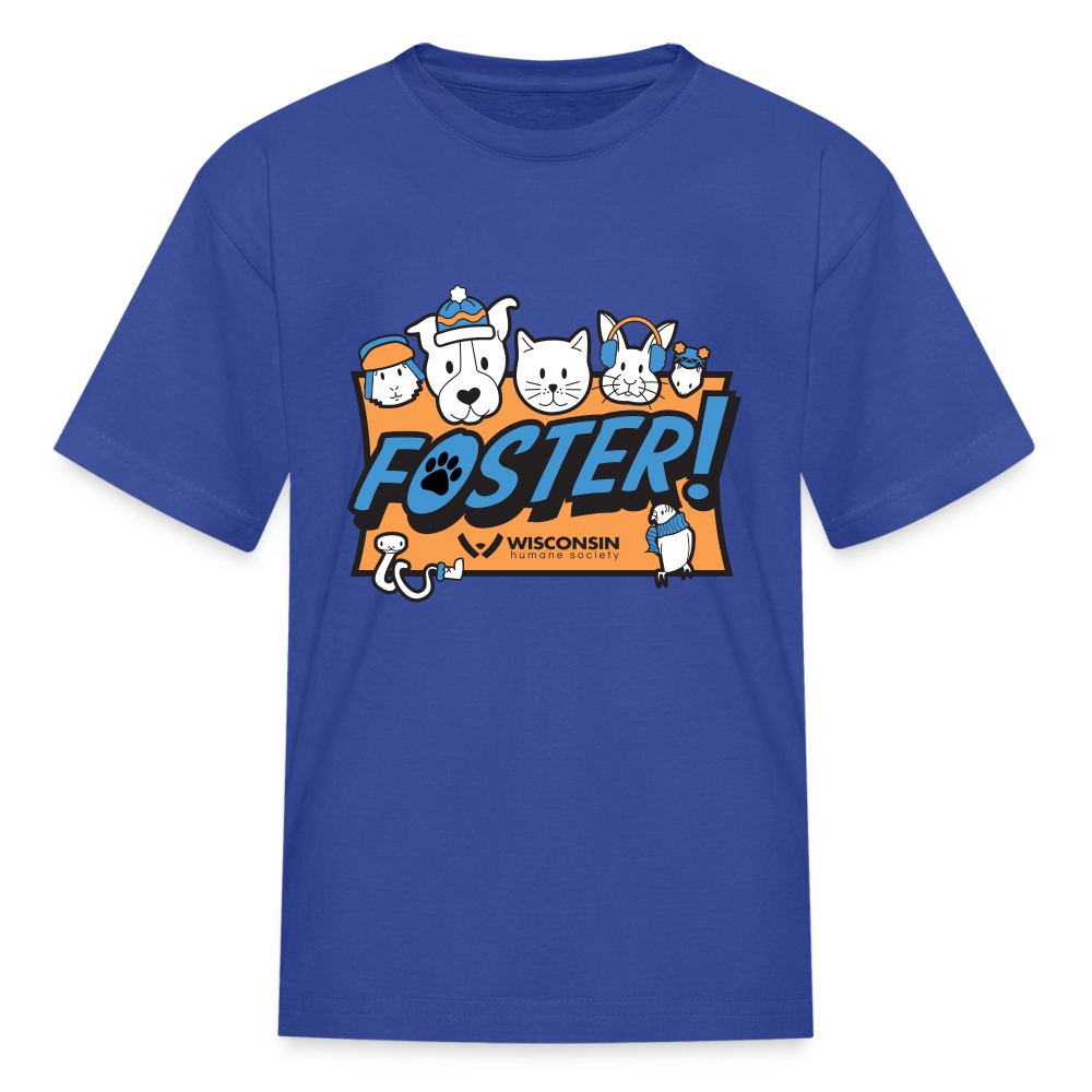 
                  
                    Foster Winter Logo Kids' T-Shirt - royal blue
                  
                