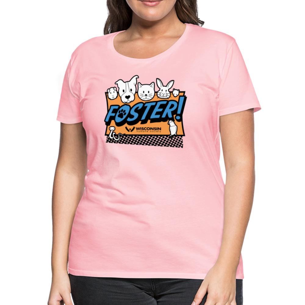 
                  
                    Foster Logo Contoured Premium T-Shirt - pink
                  
                