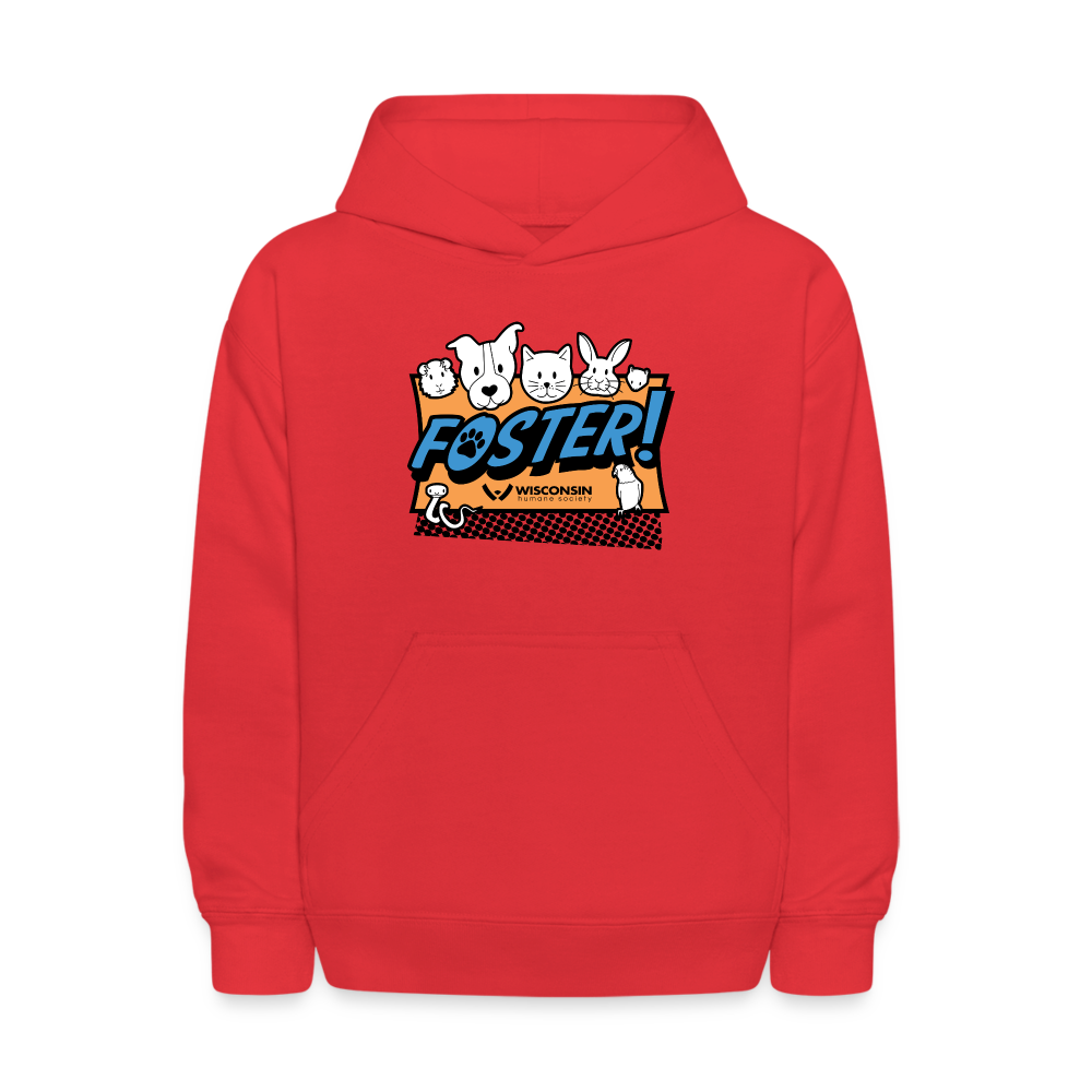 
                  
                    Foster Logo Kids' Hoodie - red
                  
                