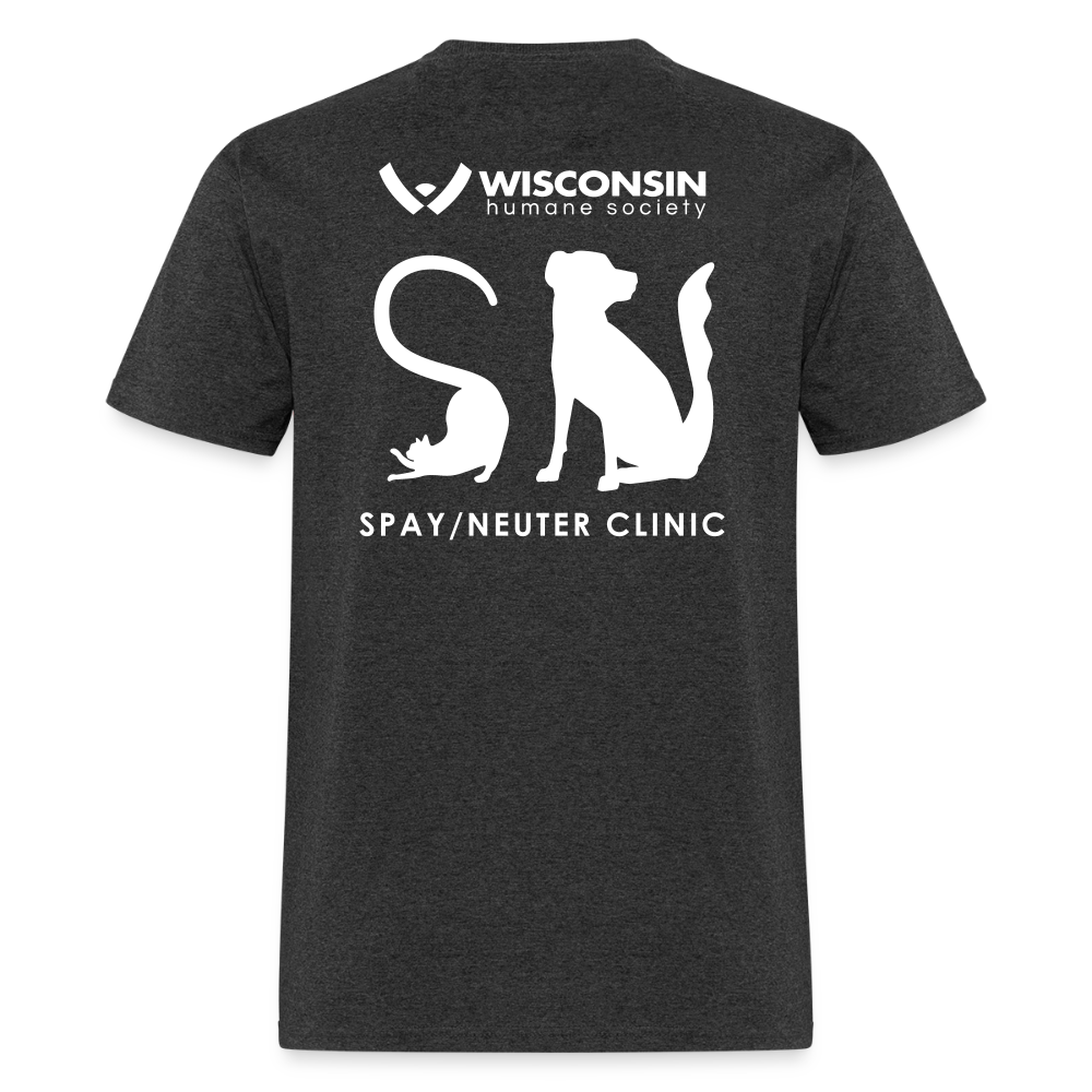 
                  
                    Spay/Neuter Clinic Classic T-Shirt - heather black
                  
                
