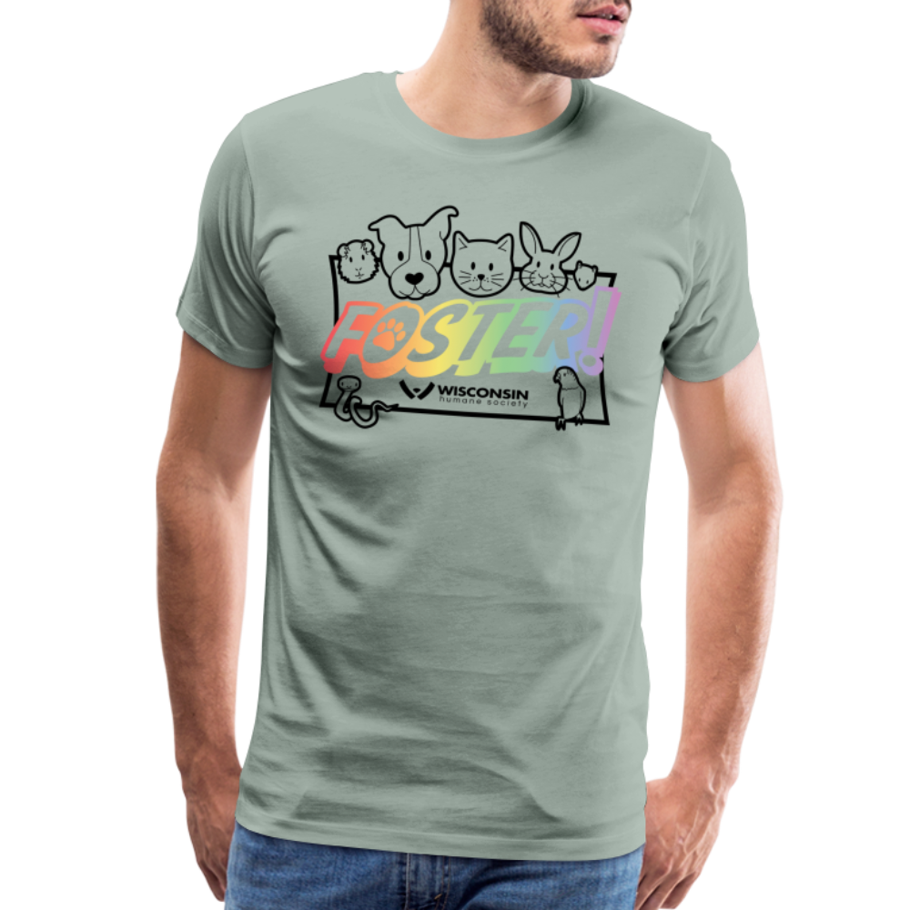 
                  
                    Foster Pride Classic Premium T-Shirt - steel green
                  
                