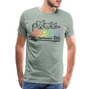 Foster Pride Classic Premium T-Shirt - steel green