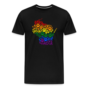 Pride Paws Classic Premium T-Shirt - black