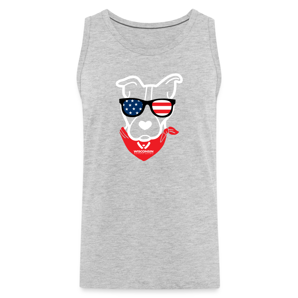 
                  
                    USA Dog Classic Premium Tank - heather gray
                  
                