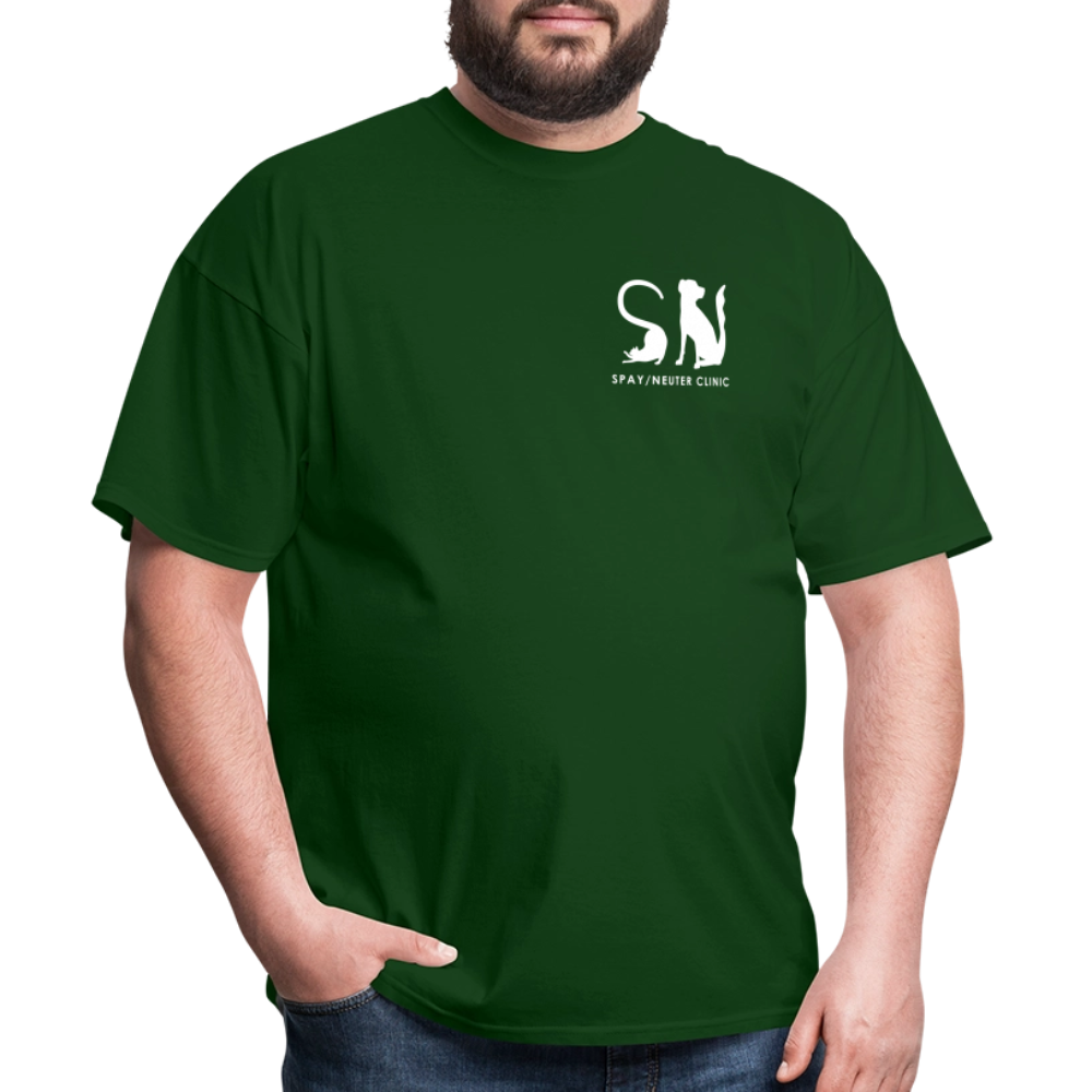
                  
                    Spay/Neuter Clinic Classic T-Shirt - forest green
                  
                
