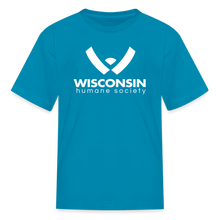 Load image into Gallery viewer, WHS Logo Kids&#39; T-Shirt - turquoise