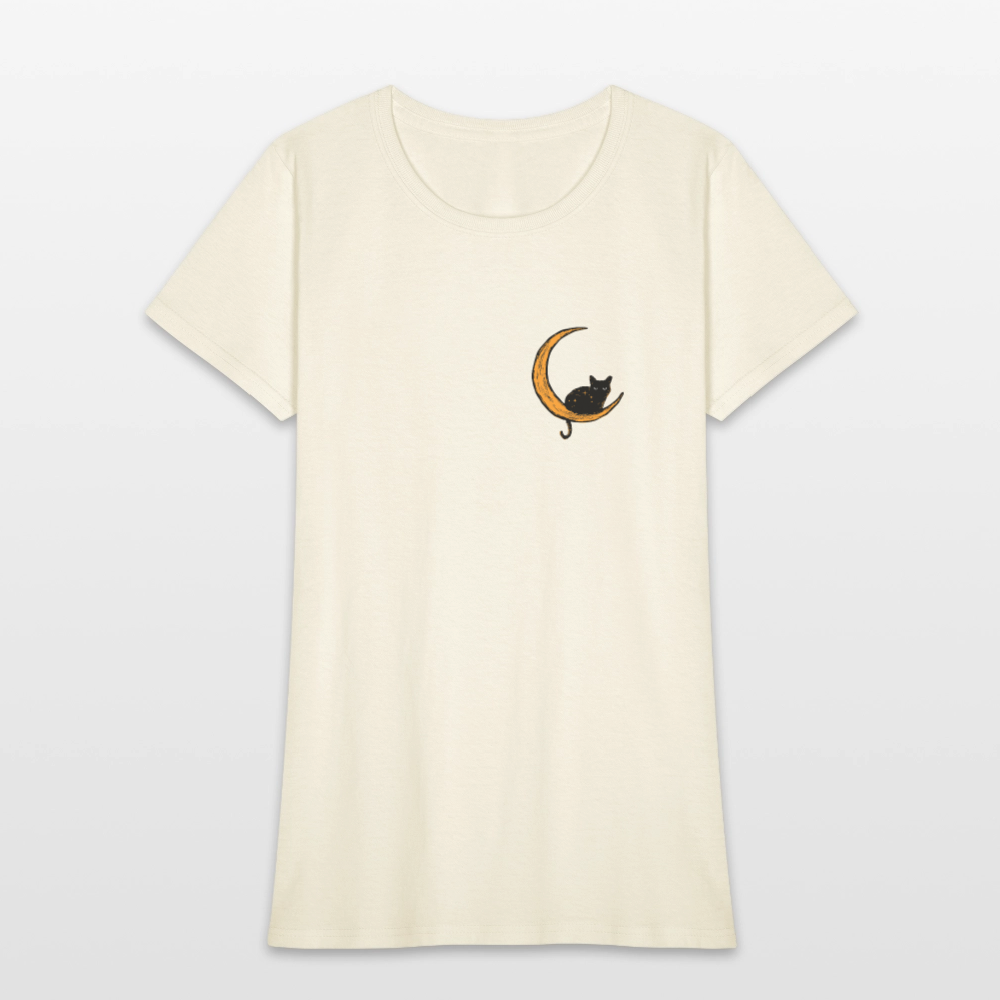 
                  
                    Moon Cat (Light) Contoured T-Shirt - off white
                  
                