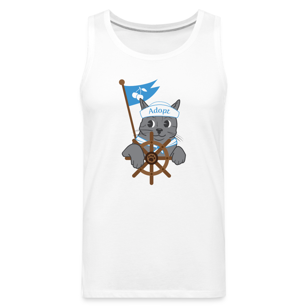 
                  
                    Door County Sailor Cat Classic Premium Tank - white
                  
                