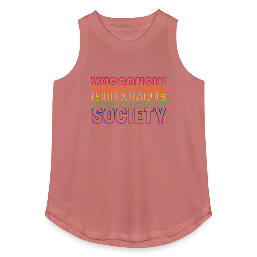 
                  
                    WHS Pride Rainbow Contoured Relaxed Tank Top - mauve
                  
                