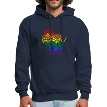 Load image into Gallery viewer, Pride Paws Classic Hoodie - navy