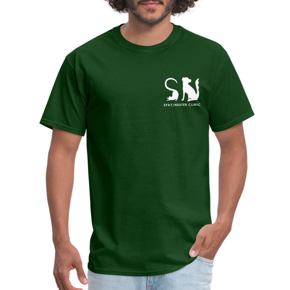 
                  
                    Spay/Neuter Clinic Classic T-Shirt - forest green
                  
                