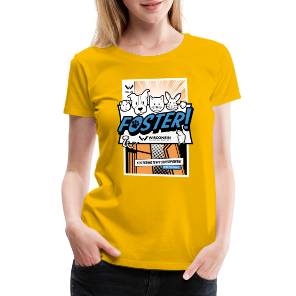 
                  
                    Foster Comic Contoured Premium T-Shirt - sun yellow
                  
                