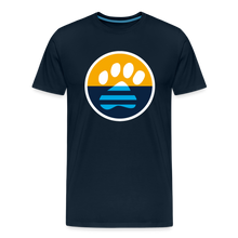 Load image into Gallery viewer, MKE Flag Paw Classic Premium T-Shirt - deep navy