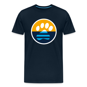 MKE Flag Paw Classic Premium T-Shirt - deep navy