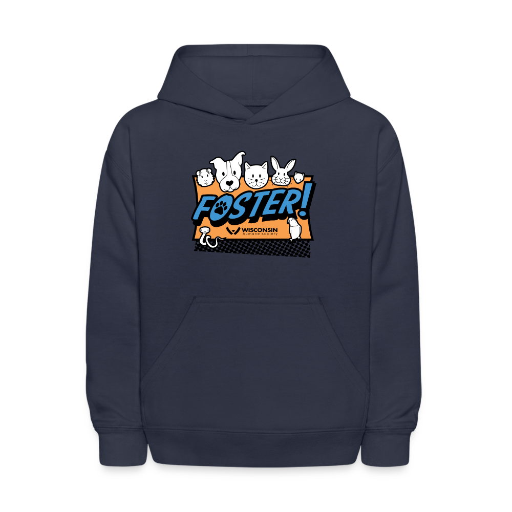 
                  
                    Foster Logo Kids' Hoodie - navy
                  
                