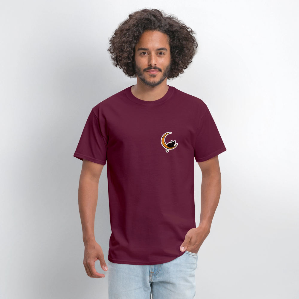 
                  
                    Moon Cat Classic T-Shirt - burgundy
                  
                