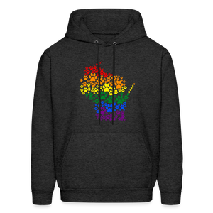 Pride Paws Classic Hoodie - charcoal grey