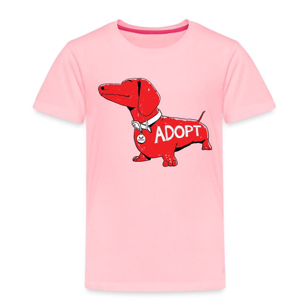 
                  
                    "Big Red Dog" Toddler Premium T-Shirt - pink
                  
                