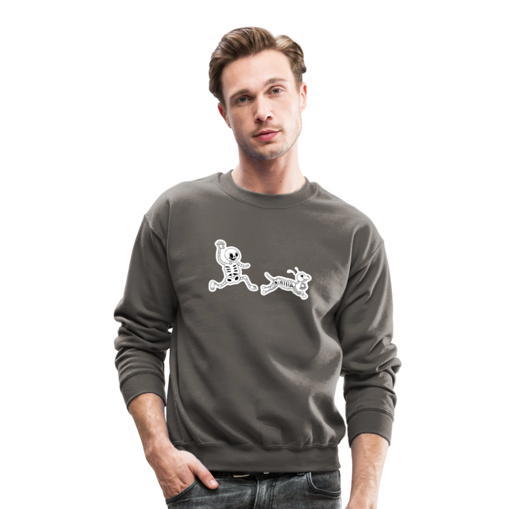 
                  
                    Skeleton Friends Crewneck Sweatshirt - asphalt gray
                  
                