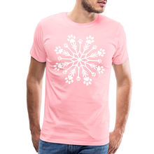 Load image into Gallery viewer, Paw Snowflake Premium T-Shirt - pink