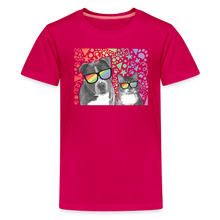 Load image into Gallery viewer, Pride Party Kids&#39; Premium T-Shirt - dark pink