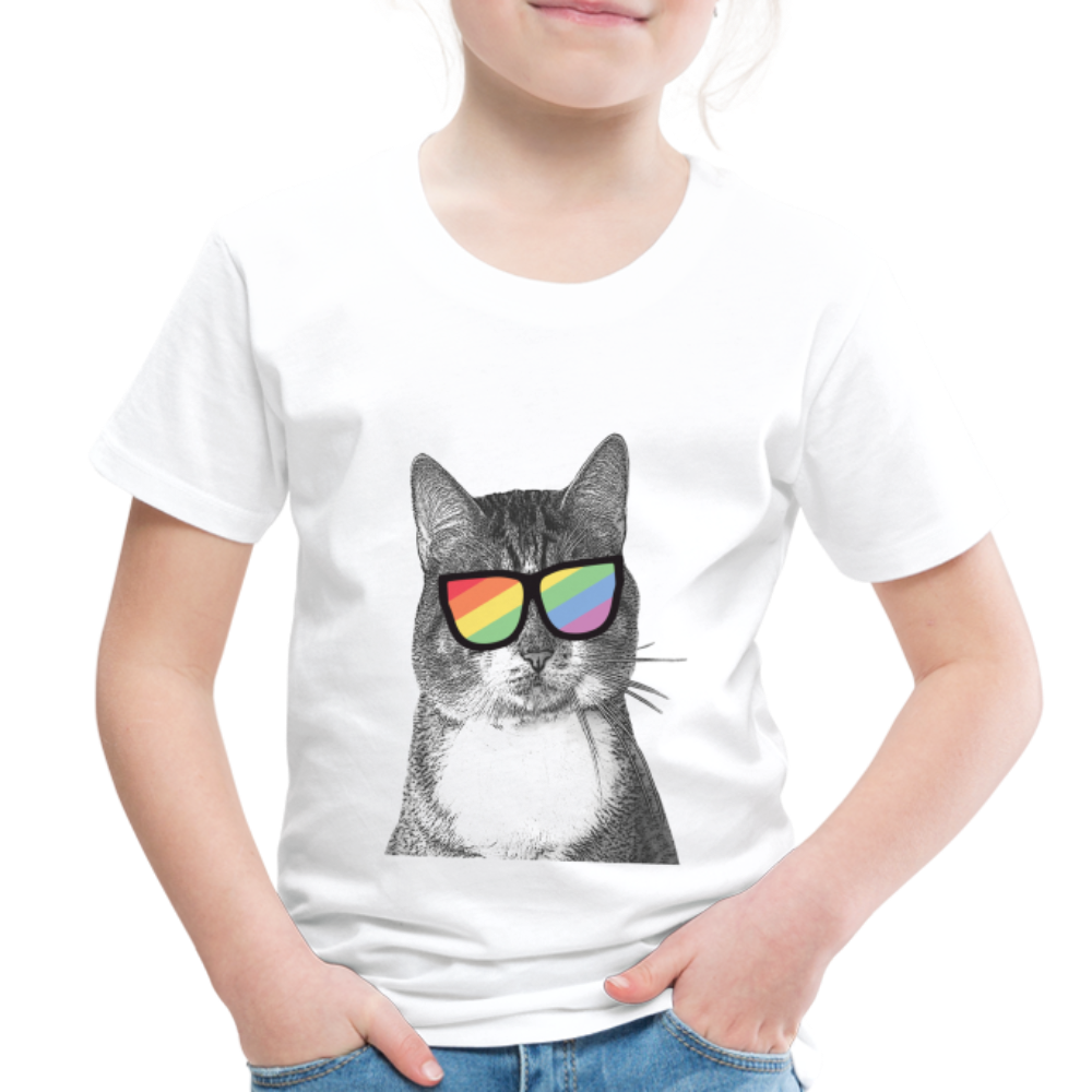 
                  
                    Pride Cat Toddler Premium T-Shirt - white
                  
                