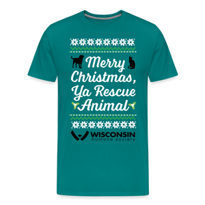 Ya Rescue Animal Classic Premium T-Shirt - teal