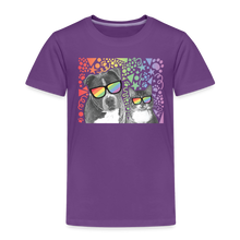 Load image into Gallery viewer, Pride Party Toddler Premium T-Shirt - purple